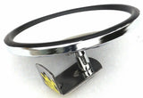 Round Blind Spot Convex Mirror 5" Center Mount Chrome 5/16 Ball Stud GG#33270