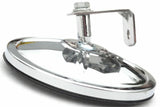 Round Blind Spot Convex Mirror 5" Center Mount Chrome 5/16 Ball Stud GG#33270