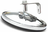 Round Blind Spot Convex Mirror 5" Center Mount Chrome 5/16 Ball Stud GG#33270