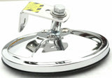 Round Blind Spot Convex Mirror 5" Center Mount Chrome 5/16 Ball Stud GG#33270