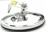 Round Blind Spot Convex Mirror 5" Center Mount Chrome 5/16 Ball Stud GG#33270