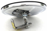 Round Blind Spot Convex Mirror 5" Center Mount Chrome 5/16 Ball Stud GG#33270
