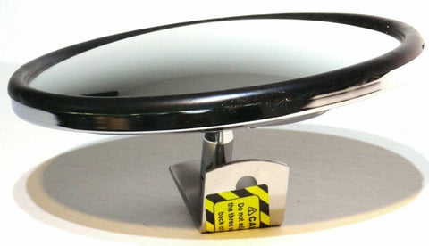 GG Mirror Head Convex Center Mount 5" Stainless Steel 5/16" Stud #33271 Each