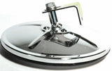 GG Mirror Head Convex Center Mount 5" Stainless Steel 5/16" Stud #33271 Each