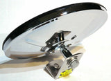 GG Mirror Head Convex Center Mount 5" Stainless Steel 5/16" Stud #33271 Each