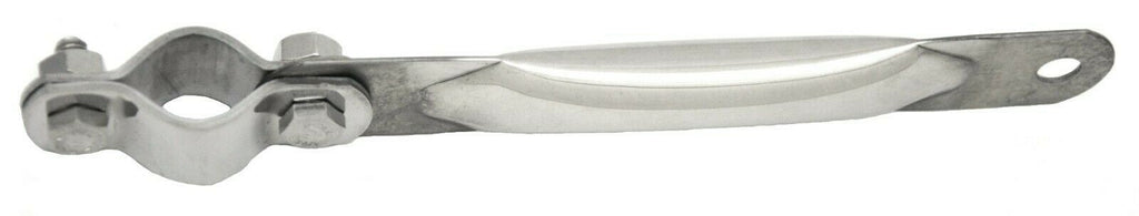 Mirror Bracket Mounting Clamp Stainless 6" Long 5/16" Bolt Hole GG#33281BP Each