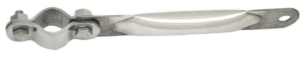 Mirror Bracket Mounting Clamp Stainless 6" Long 5/16" Bolt Hole GG#33281BP Each