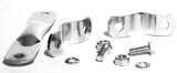 Universal Chrome Mirror Bracket with Clamp 4.75" Long 5/16" Mounting Hole 33290B