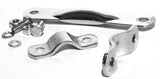 Universal Chrome Mirror Bracket with Clamp 4.75" Long 5/16" Mounting Hole 33290B