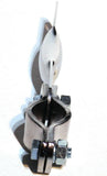 Universal Chrome Mirror Bracket with Clamp 4.75" Long 5/16" Mounting Hole 33290B