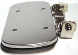 Above the Door Convex Mirror Head W/Bracket Stainless Steel 4" X 8" GG#33300