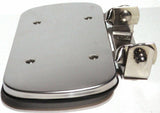 Above the Door Convex Mirror Head W/Bracket Stainless Steel 4" X 8" GG#33300