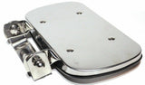 Above the Door Convex Mirror Head W/Bracket Stainless Steel 4" X 8" GG#33300