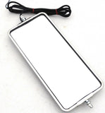 Peterbilt Kenworth Heated Mirror 7"x16" Stainless West Coast Style GG#33310-Each