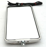 Peterbilt Kenworth Heated Mirror 7"x16" Stainless West Coast Style GG#33310-Each