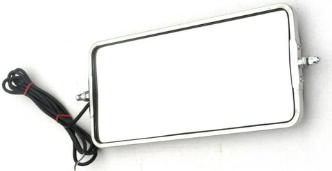 For Peterbilt Kenworth Heated Mirror 7x16 Stainless West Coast Style GG33310-Pr.
