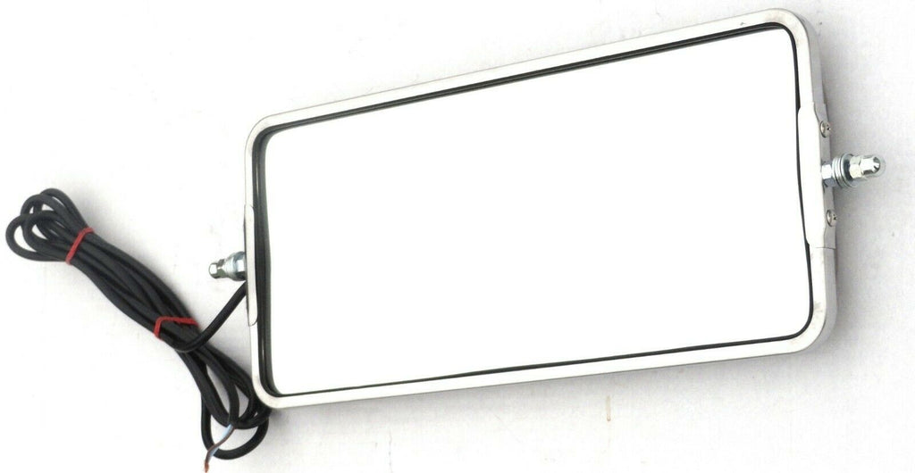 For Peterbilt Kenworth Heated Mirror 7x16 Stainless West Coast Style GG33310-Pr.