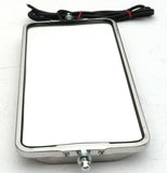For Peterbilt Kenworth Heated Mirror 7x16 Stainless West Coast Style GG33310-Pr.