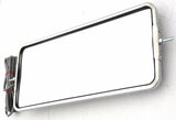 Heated Lighted West Coast Style Mirror 7” X 16” Stainless Steel GG#33311-Each