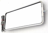 Heated Lighted West Coast Style Mirror 7” X 16” Stainless Steel GG#33311-Each