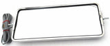 Heated Lighted West Coast Style Mirror 7” X 16” Stainless Steel GG#33311-Each
