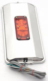 Heated Lighted West Coast Style Mirror 7” X 16” Stainless Steel GG#33311-Each