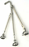 Replacement Tripod Fender Mount Without Mirror Chrome GG#33320BP Each