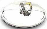 Tripod Legged Fender Mount Mirror 8" Center Mount Chrome Body GG#33322 Each