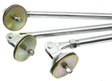 Fender Mount Tripod w/ 8.5" Mirror Assembly Chrome Plated GG#33324 Each