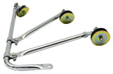Fender Mount Tripod w/ 8.5" Mirror Assembly Chrome Plated GG#33324 Each