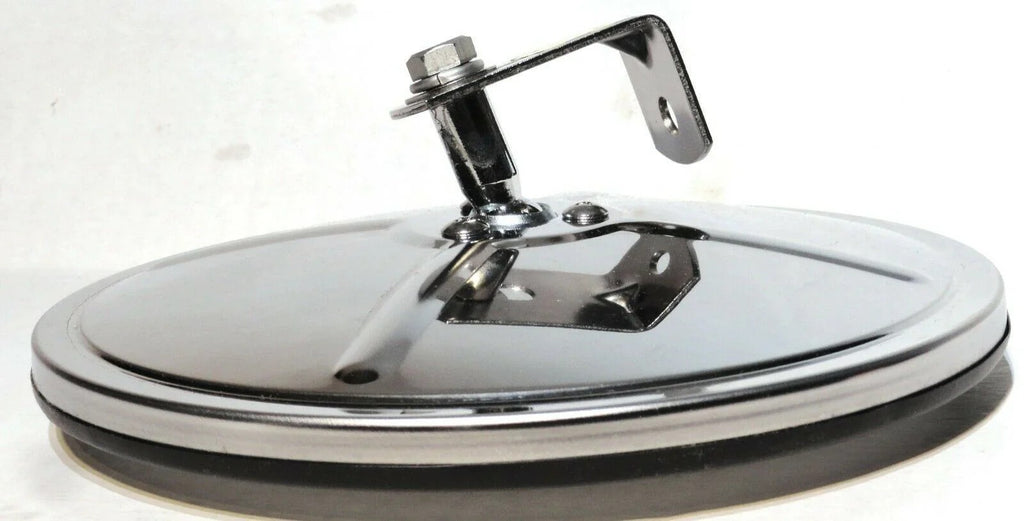 Convex Mirror Head 7" Stainless Center Mount w/ L-Bracket 5/16" Stud GG#33331
