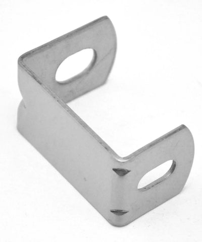 Mirror Turn Signal Bracket U-Shaped 1-5/8" x 2-3/8" x 1.25" Stainless GG#33352BP