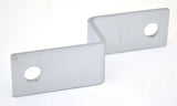 CB Antenna Mirror Mounting Bracket Z Shape Small 5 1/2 X 1 1/2 Chrome UP#33353B