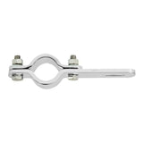 Heavy Duty Mirror Mounting Clamp With Arm for 1 1/8" Tube Chrome GG#33355