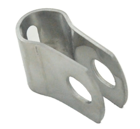 GG Pedestal Light Replacement U-Shaped Mirror Arm Clamp Stainless #33363 Each
