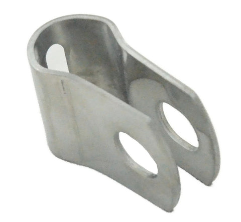 GG Pedestal Light Replacement U-Shaped Mirror Arm Clamp Stainless #33363 Each
