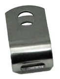 GG Pedestal Light Replacement U-Shaped Mirror Arm Clamp Stainless #33363 Each