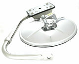 GG Convex Mirror Assembly Hood Mount 8" Stainless Steel Center Mount #33392 Each