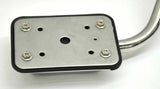 GG Mirror 8.5" Wide Angle View with Chrome Hood Mount Bracket 4 Hole #33393 Each