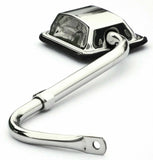 Chrome Hood Mount Mirror Bracket Replacement For Freightliner Peterbilt GG33398