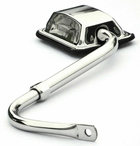 Chrome Hood Mount Mirror Bracket Replacement For Freightliner Peterbilt GG33398