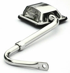 Chrome Hood Mount Mirror Bracket Replacement For Freightliner Peterbilt GG33398