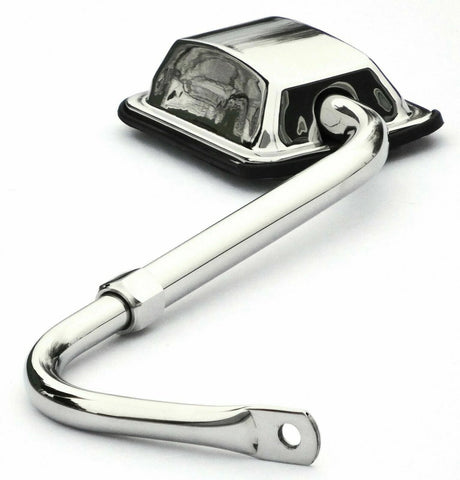 Chrome Hood Mount Mirror Bracket Replacement For Freightliner Peterbilt GG33398