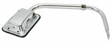 Chrome Hood Mount Mirror Bracket Replacement For Freightliner Peterbilt GG33398