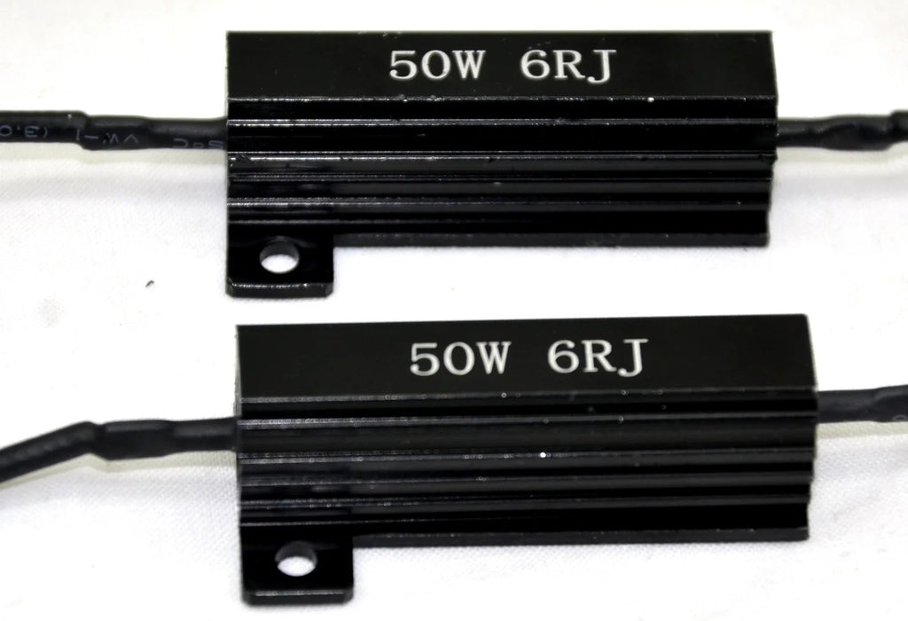 Load Resistor Set for Hyper Flashing Led Lights Incandescent Bulb System UP34235