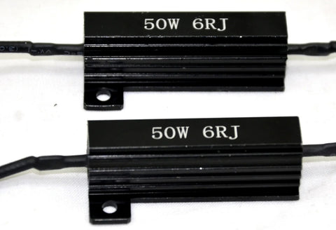 Load Resistor Set for Hyper Flashing Led Lights Incandescent Bulb System UP34235