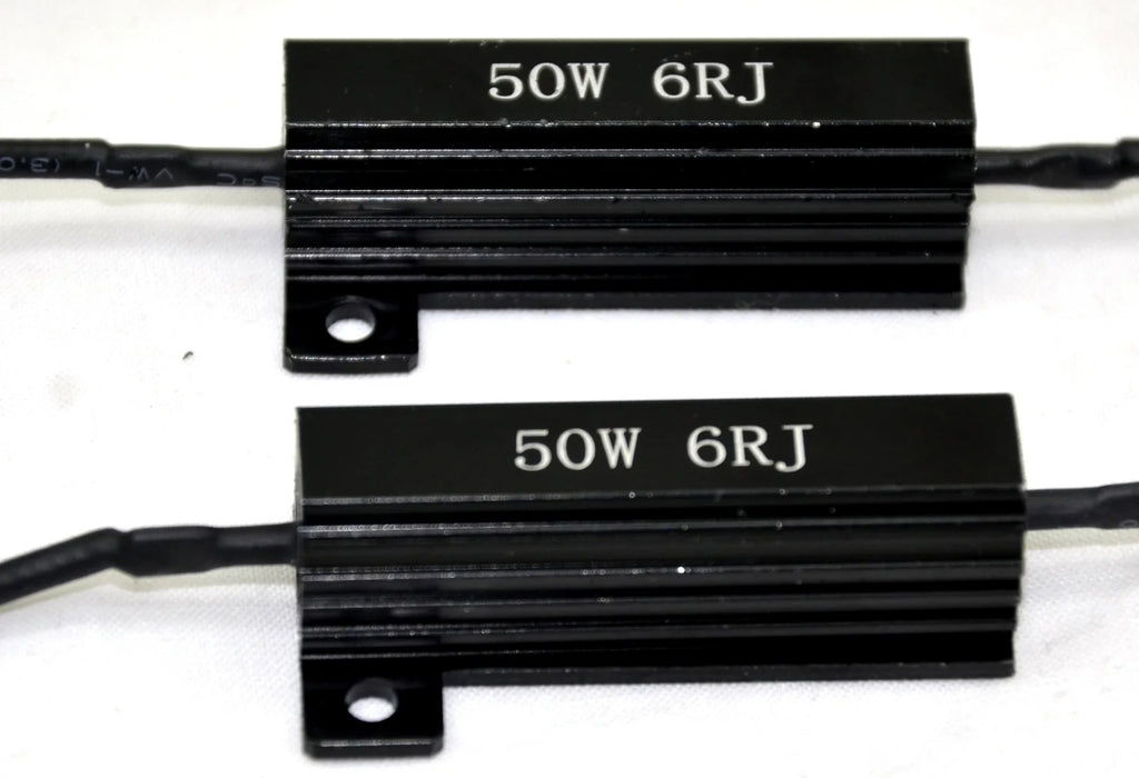 Load Resistor Set for Hyper Flashing Led Lights Incandescent Bulb System UP34235