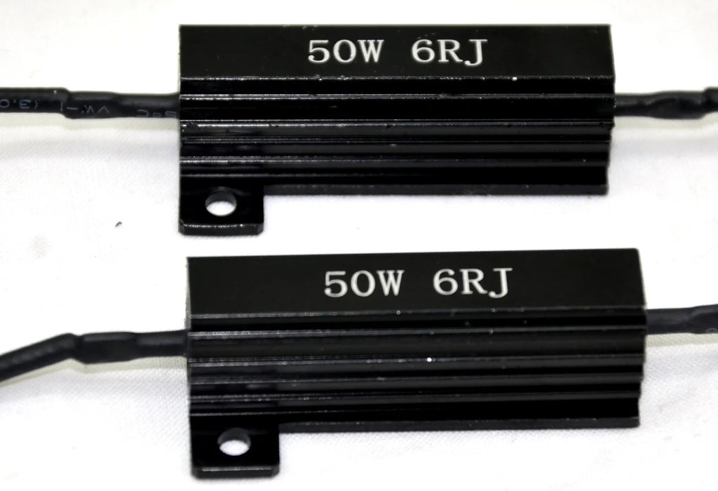 Load Resistor Set for Hyper Flashing Led Lights Incandescent Bulb System UP34235