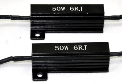 Load Resistor Set for Hyper Flashing Led Lights Incandescent Bulb System UP34235