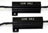 Load Resistor Set for Hyper Flashing Led Lights Incandescent Bulb System UP34235